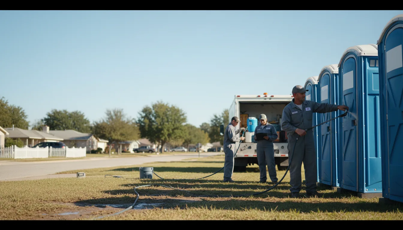 Long-Term Portable Toilet Rental in Schererville, IN near me